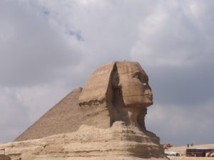 Le sphinx d'Egypte