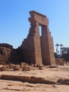 Le temple de Denderah en Egypte