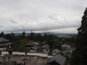 Nara vue du temple Tamukayama