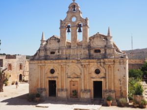 Le monastère d'Arkadi en Crète