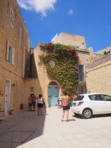 Dans les rues de Mdina à Malte