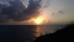 Coucher de soleil à Cuba
