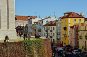 Une belle vue de Lisbonne