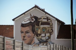 Street Art sur les quais de Lisbonne