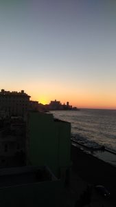 Coucher de soleil à La Havane