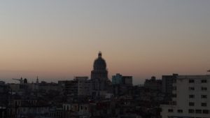 Le Capitole de Cuba au lever du jour