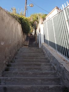 Escaliers corsés
