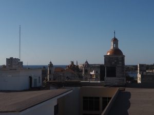 Vue du rooftop de l'hôtel Hemingway