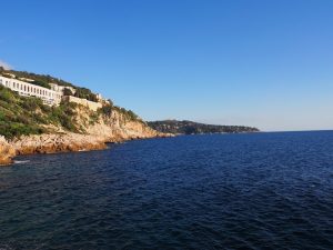 Sentier du littoral à Nice