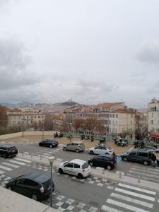 Vue sur Marseille de la gare St Charles