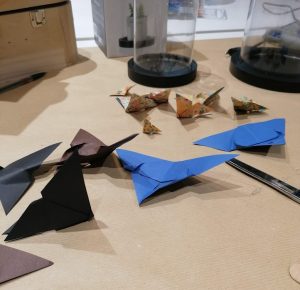 Des papillons en origami