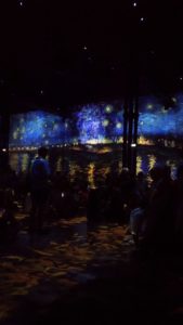 Film Van Gogh à l'atelier des lumières