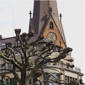 Le rathaus d'Hambourg