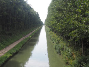 Le canal de l'Ourcq à Vert Galant
