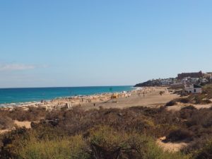 La plage de Sotevento à Fuerteventura