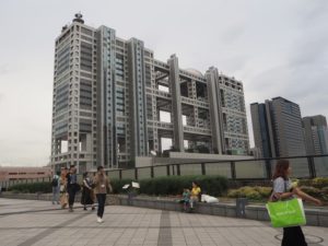 Tokyo Odaiba, building Fuji TV