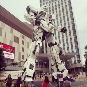 Tokyo Odaiba, la statue Gundam
