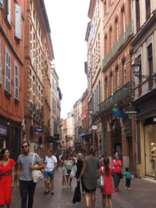 La marche dans Toulouse
