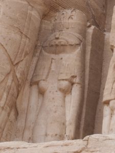 Statue à Abou Simbel