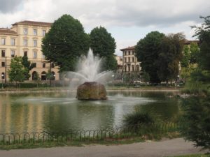 Le parc de la forteresse de Florence