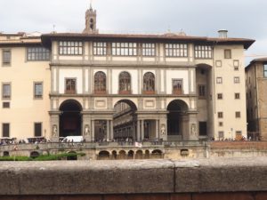 La galleria dei Uffizi à Florence