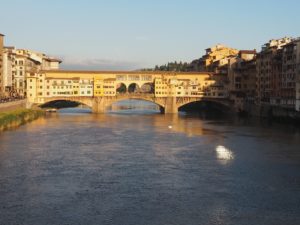 Ponte Vecchio au couchant