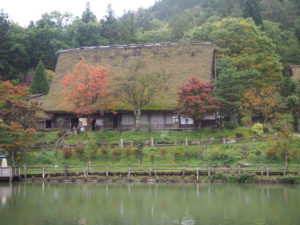 Hida, village folklorique, Japon