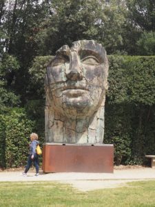 Sculpture dans le jardin Boboli
