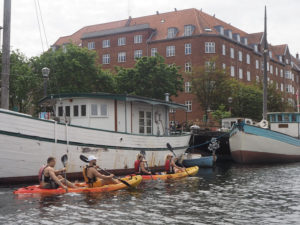 Faire du kayak à Copenhague