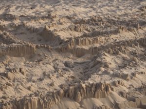 Un canyon en sable