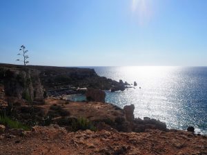 Paradise Bay à Malte sous le soleil