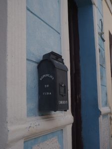 Boîte postale à Cuba