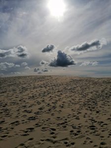 Un nuage sur la Dune