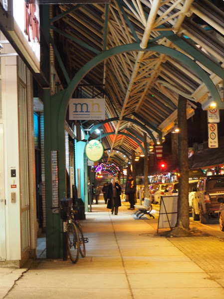 La rue St Hubert à Montréal