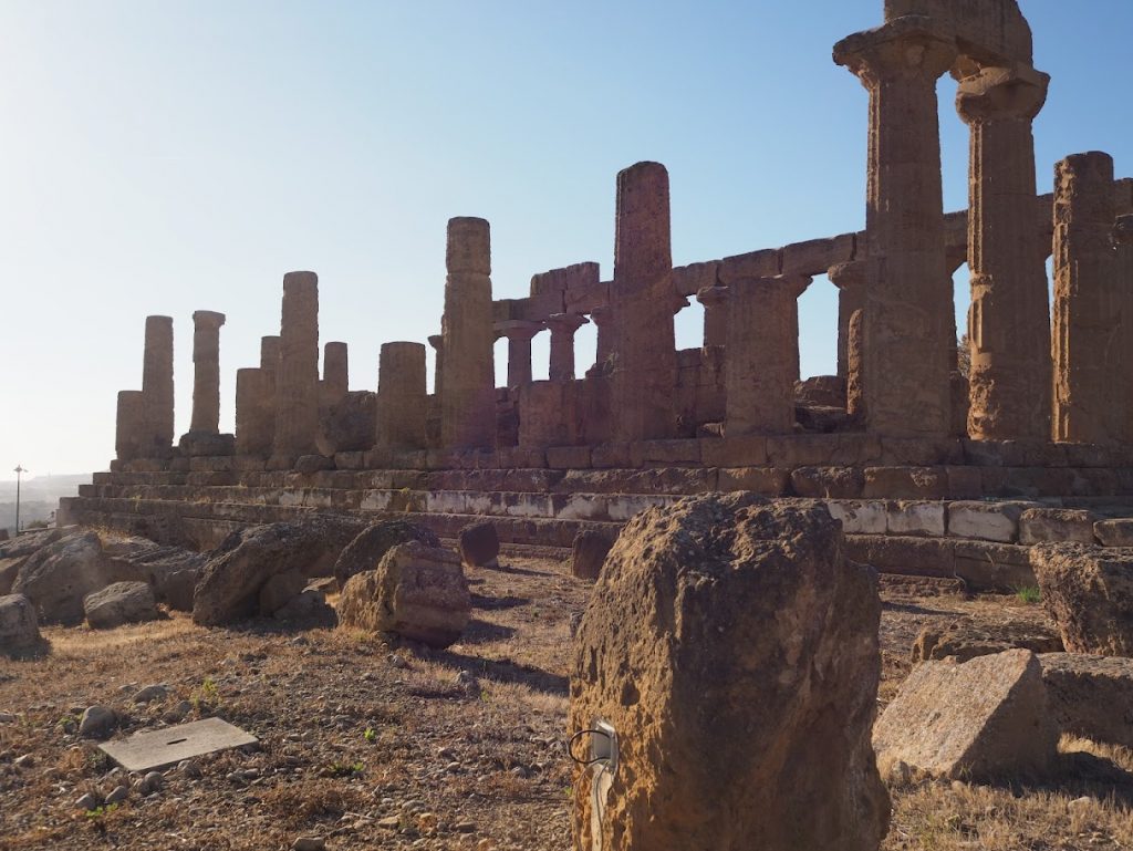 La vallée des Temples à Agrigente, Sicile