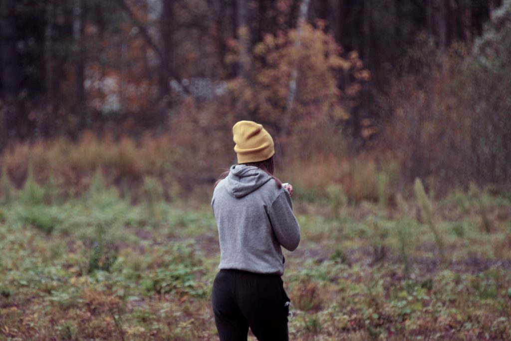 Aller courir en forêt